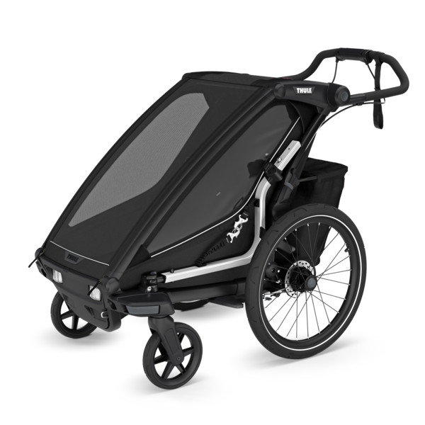 CHARIOT SPORT SINGLE BLACK - Fahrradanhänger