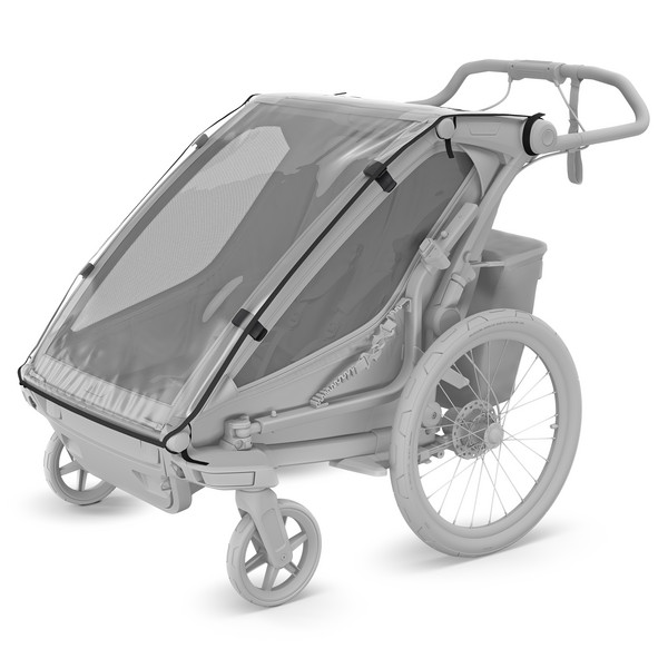 Thule CHARIOT SPORT SINGLE BLACK - Fahrradanhänger Ansicht 13