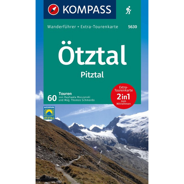WANDERFÜHRER ÖTZTAL, PITZTAL, 60 TOUREN