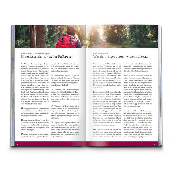 DIE SCHÖNSTEN WEITWANDERUNGEN UND PILGERWEGE - Wanderführer Ansicht 5