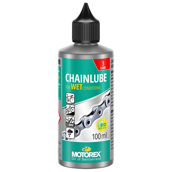 KETTENÖL CHAINLUBE WET CONDITIONS TROPFFLASCHE - Fahrradzubehör