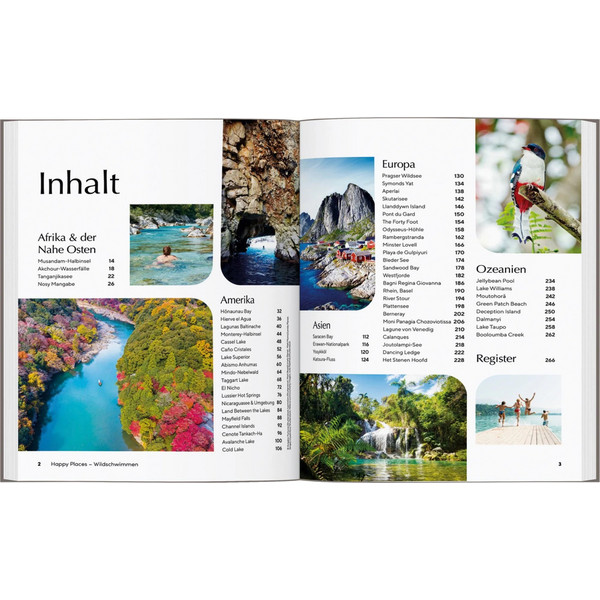 LONELY PLANET BILDBAND HAPPY PLACES WILDSCHWIMMEN - Gewässerführer Ansicht 2