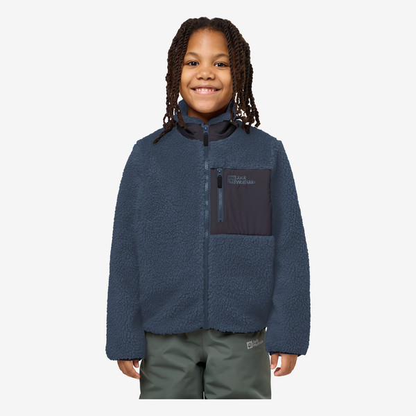 Jack Wolfskin ICE CURL JACKET K Kinder - Fleecejacke Ansicht 6