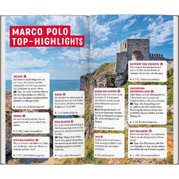 MARCO POLO REISEFÜHRER BULGARIEN Ansicht 2