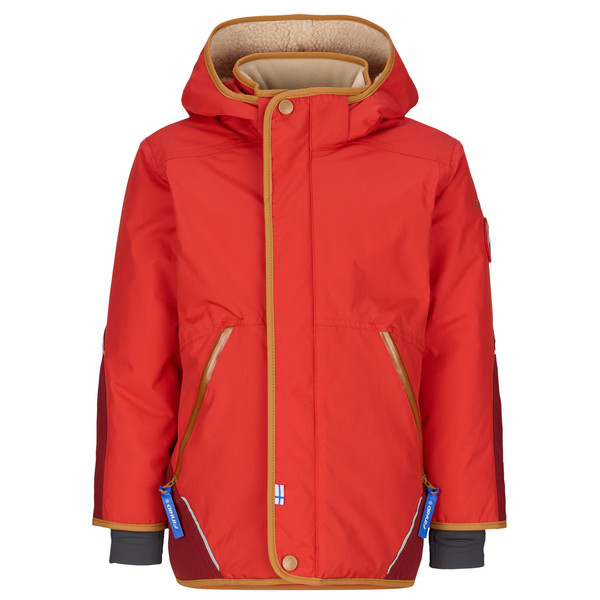 TALVINEN HUSKY Kinder - Winterjacke-LAVA/ALMOND