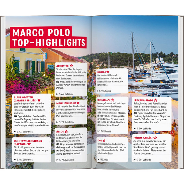 MARCO POLO REISEFÜHRER ZÁKINTHOS, ITHÁKI, KEFALLONIÁ, LÉFKAS Ansicht 2