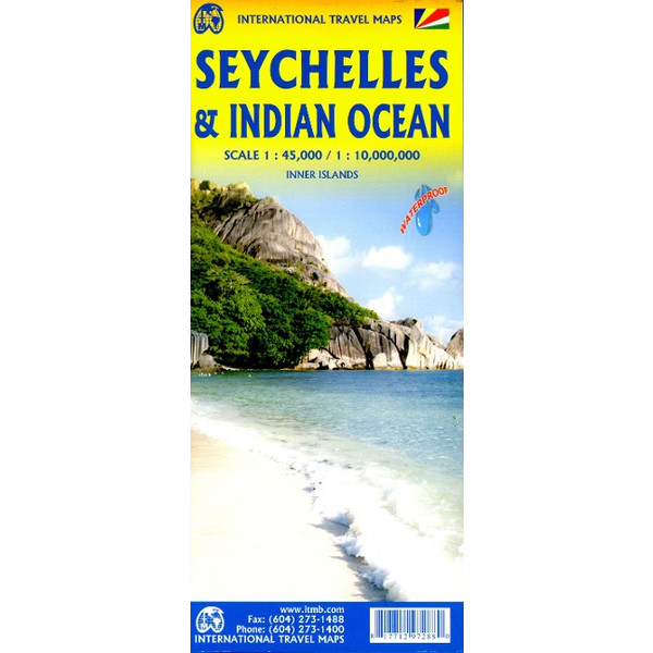 SEYCHELLES /INDIAN OCEANS 1:45000 - Straßenkarte