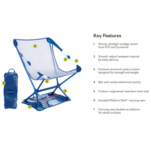 Nemo MOONLITE ELITE (LAKE) - Campingstuhl Ansicht 16