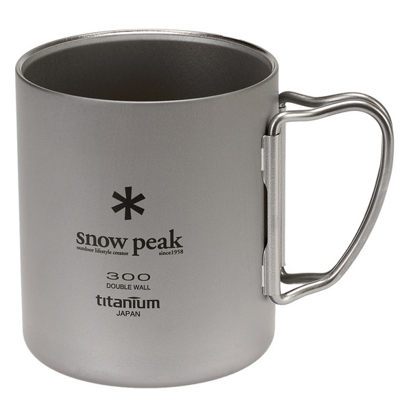 Peak TITANIUM THERMOBECHER MIT FALTGRIFF - Thermobecher