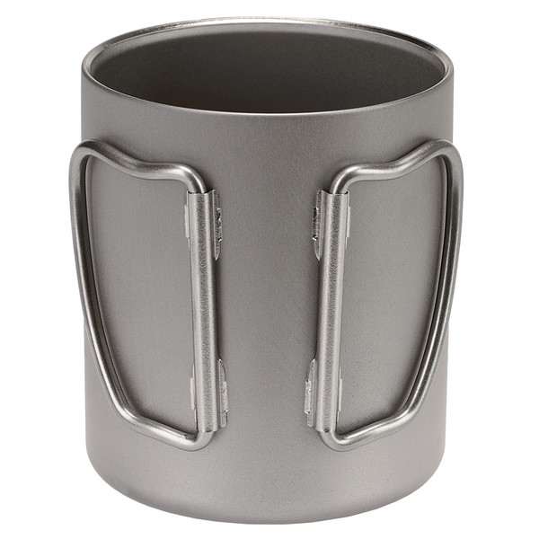 Snow Peak TITANIUM THERMOBECHER MIT FALTGRIFF - Thermobecher Ansicht 3