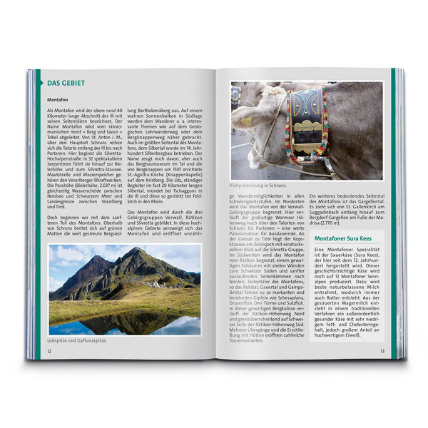 KOMPASS WANDERFÜHRER MONTAFON, ARLBERG, SILVRETTA, 60 TOUREN Ansicht 8