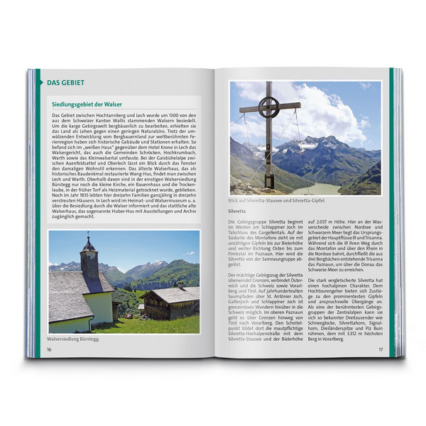 KOMPASS WANDERFÜHRER MONTAFON, ARLBERG, SILVRETTA, 60 TOUREN Ansicht 10