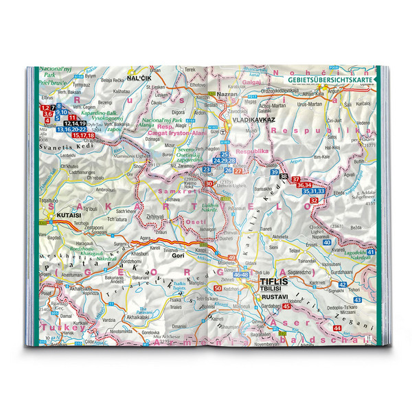 KOMPASS WANDERFÜHRER GEORGIEN, KAUKASUS, 50 TOUREN Ansicht 5