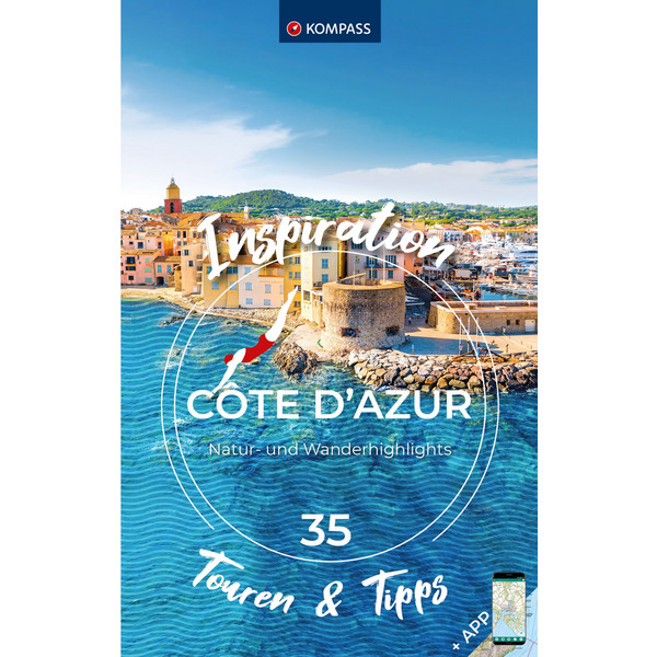 KOMPASS INSPIRATION COTE D AZUR - Wanderführer Ansicht 1