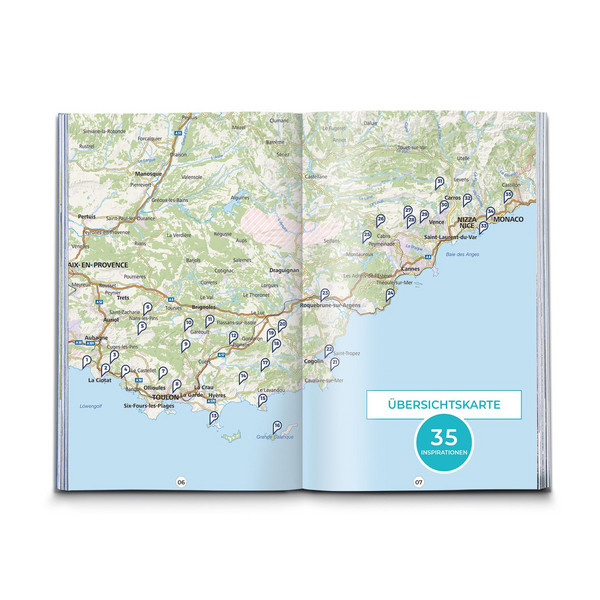 KOMPASS INSPIRATION COTE D AZUR - Wanderführer Ansicht 4