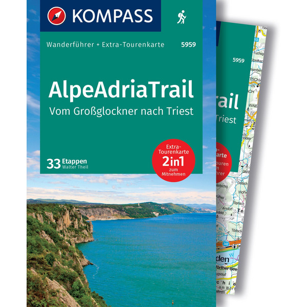 KOMPASS WANDERFÜHRER ALPEADRIATRAIL