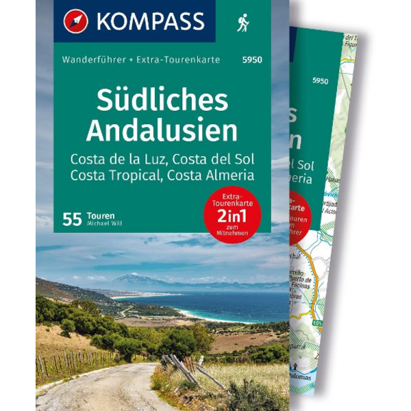 KOMPASS WANDERFÜHRER SÜDLICHES ANDALUSIEN, COSTA DE LA LUZ Ansicht 1