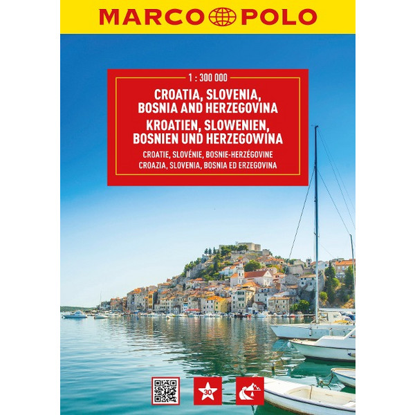 MARCO POLO REISEATLAS KROATIEN, SLOWENIEN, BOSNIEN Ansicht 1