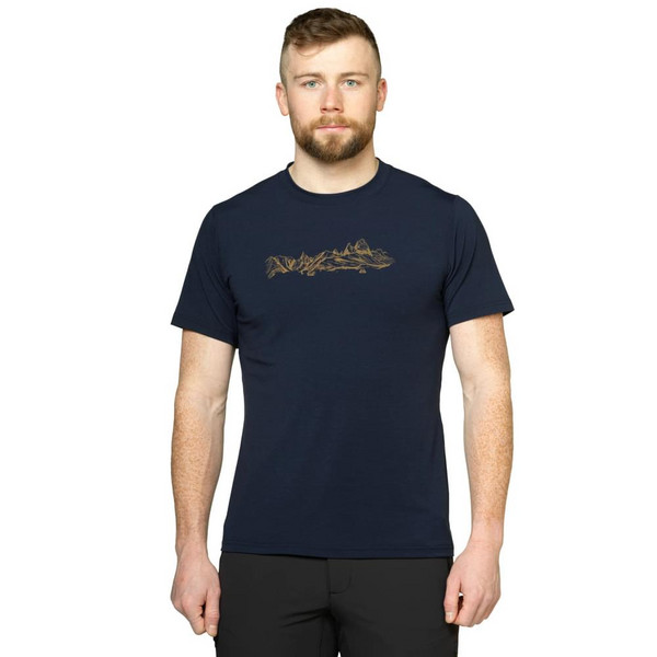 Mountain Equipment GROUNDUP SKYLINE MENS TEE Herren - Funktionsshirt Ansicht 2