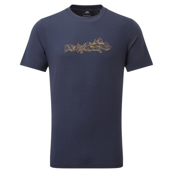 Mountain Equipment GROUNDUP SKYLINE MENS TEE Herren - Funktionsshirt Ansicht 1