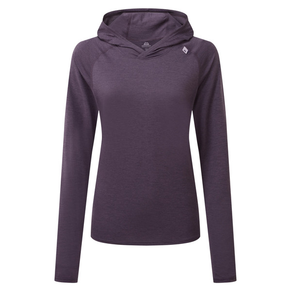 GLACE HOODED WMNS TOP Damen - Funktionsshirt-NIGHTSHADE
