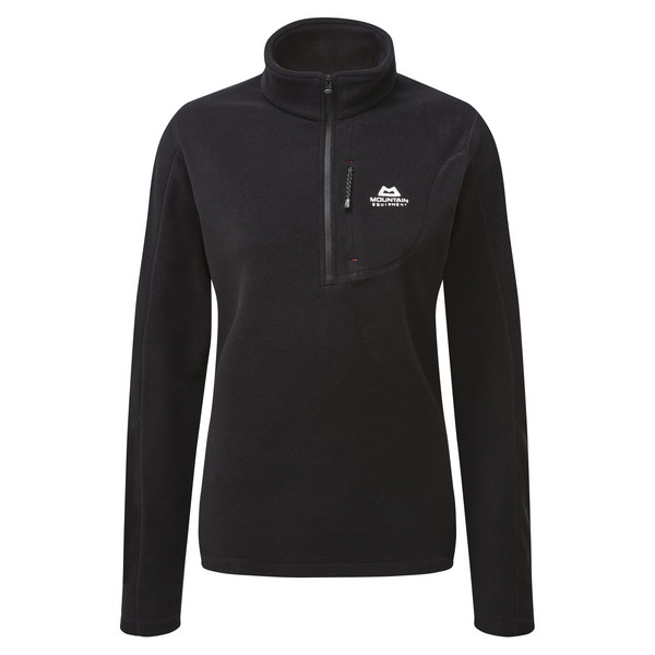 MICRO WMNS ZIP T Damen - Fleecepullover-BLACK