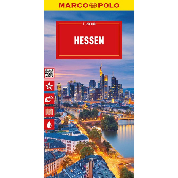 MARCO POLO REISEKARTE DEUTSCHLAND 06 HESSEN 1:200.000 - Straßenkarte Ansicht 1