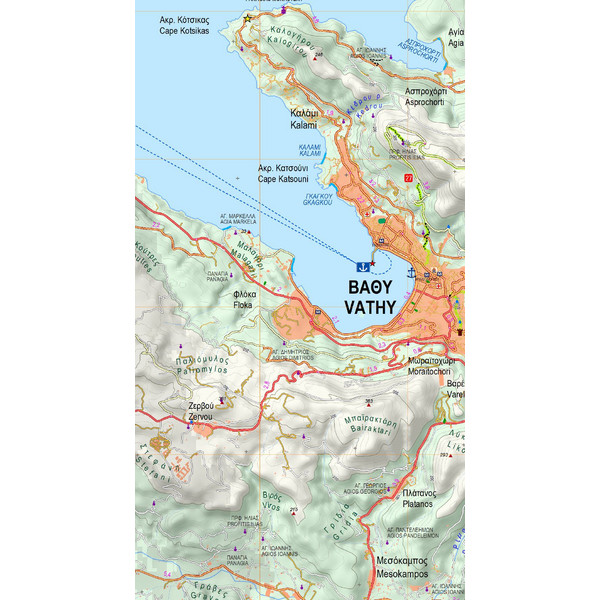 10.52 SAMOS - Wanderkarte Ansicht 2
