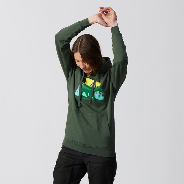 Globetrotter U BLUE FLEECE MOUNTAIN BEAR HOODIE Unisex - Hoodie Ansicht 10