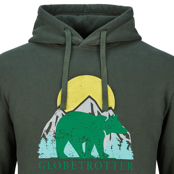 Globetrotter U BLUE FLEECE MOUNTAIN BEAR HOODIE Unisex - Hoodie Ansicht 5