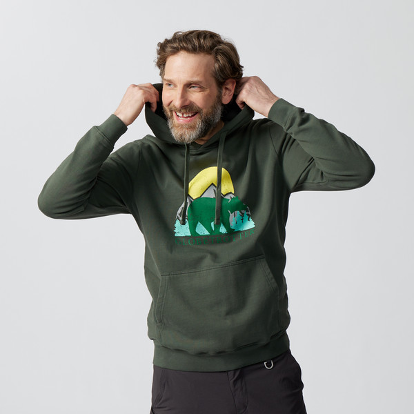 Globetrotter U BLUE FLEECE MOUNTAIN BEAR HOODIE Unisex - Hoodie Ansicht 7