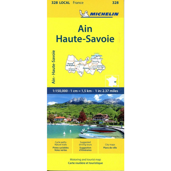MICHELIN HOCHSAVOYEN - Straßenkarte
