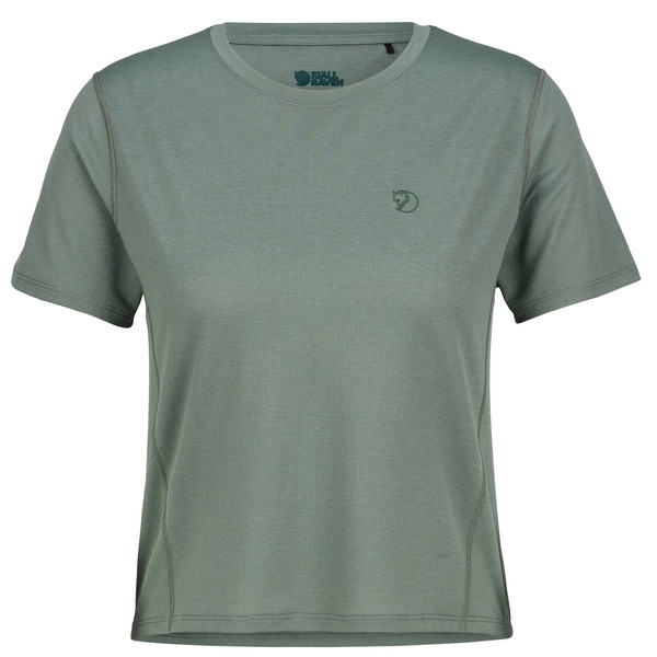ABISKO DAY HIKE SHORT SS W Damen - Funktionsshirt-PATINA GREEN