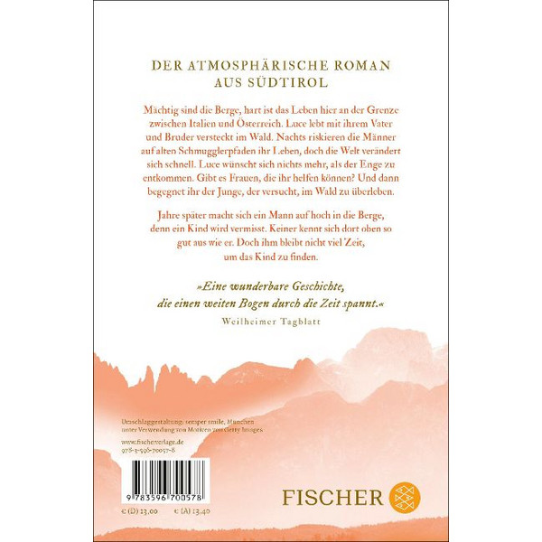 FEUER AUF DEN BERGEN - Roman Ansicht 2