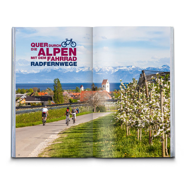 RADFERNWEGE QUER DURCH DIE ALPEN - Radwanderführer Ansicht 4