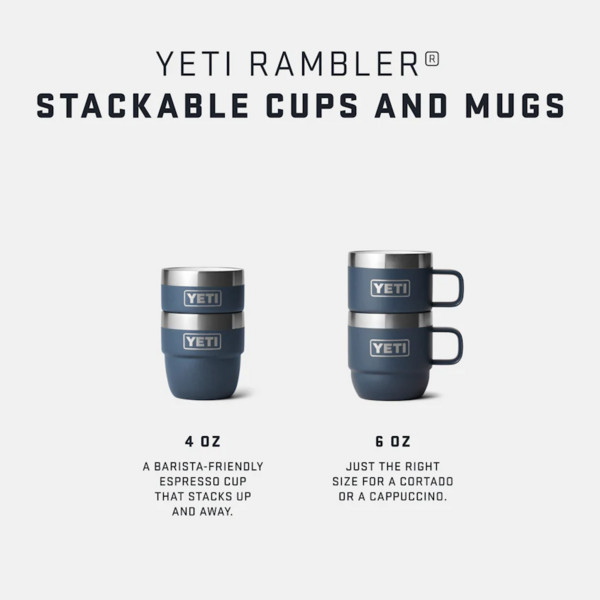 Yeti Coolers RAMBLER 4 OZ CUP 2PK - Thermobecher Ansicht 8