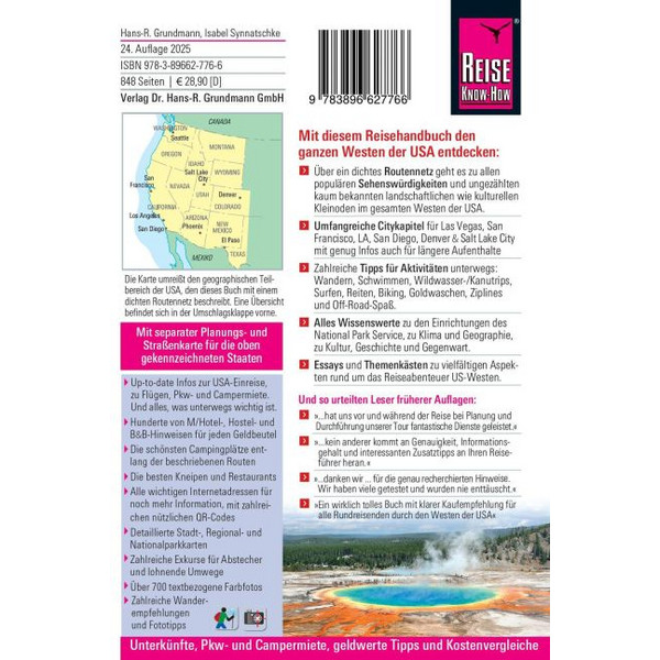REISE KNOW-HOW REISEFÜHRER USA - DER GANZE WESTEN Ansicht 2