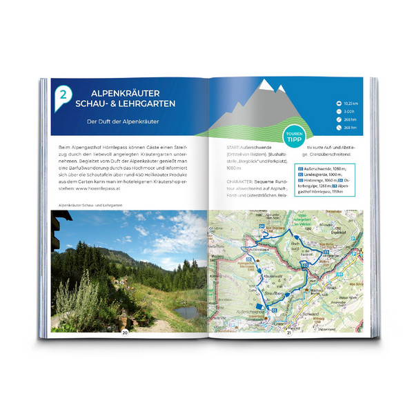 KOMPASS INSPIRATION KLEINWALSERTAL & BREGENZERWALD - Wanderführer Ansicht 5