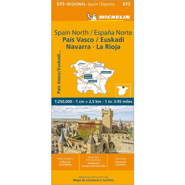 MICHELIN BASKENLAND, NAVARRA, RIOJA - Straßenkarte
