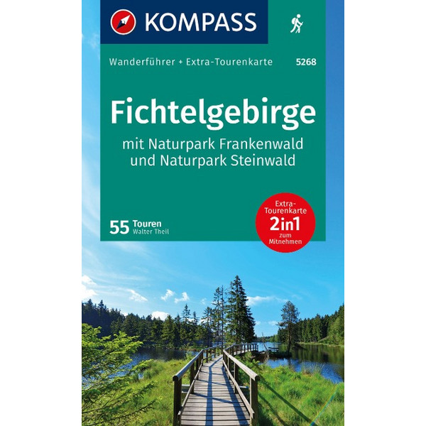 KOMPASS WANDERFÜHRER FICHTELGEBIRGE Ansicht 1