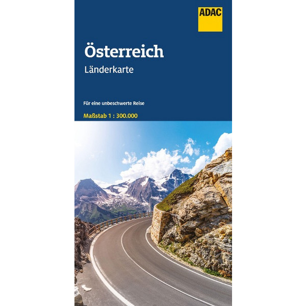 ADAC LÄNDERKARTE ÖSTERREICH 1:300.000 - Straßenkarte Ansicht 1