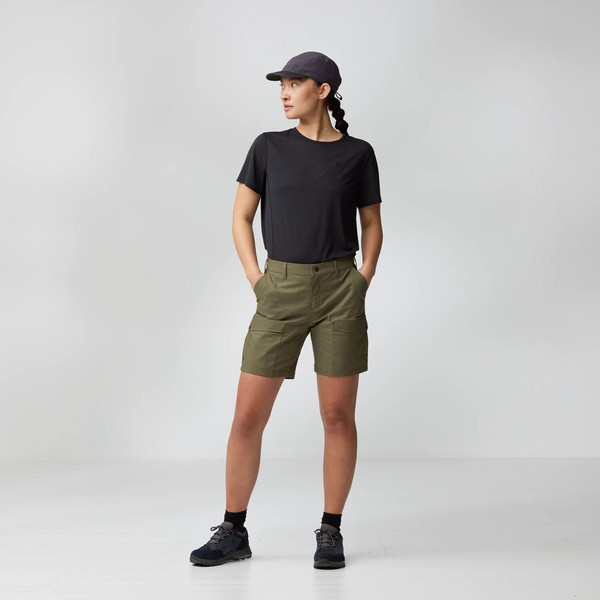 Fjällräven ABISKO HYBRID TRAIL SHORTS W Damen - Shorts Ansicht 13