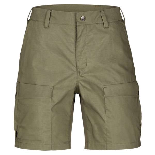 ABISKO HYBRID TRAIL SHORTS W Damen - Shorts-LAUREL GREEN