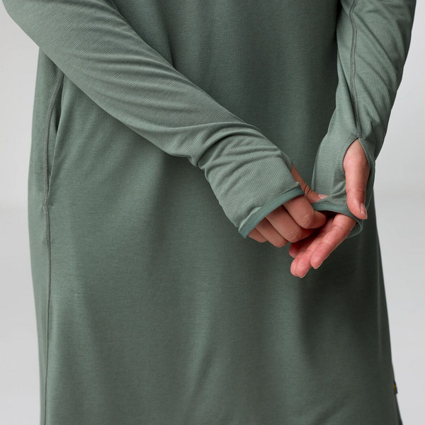 Fjällräven ABISKO SUN-HOODIE DRESS W Damen - Kleid Ansicht 10