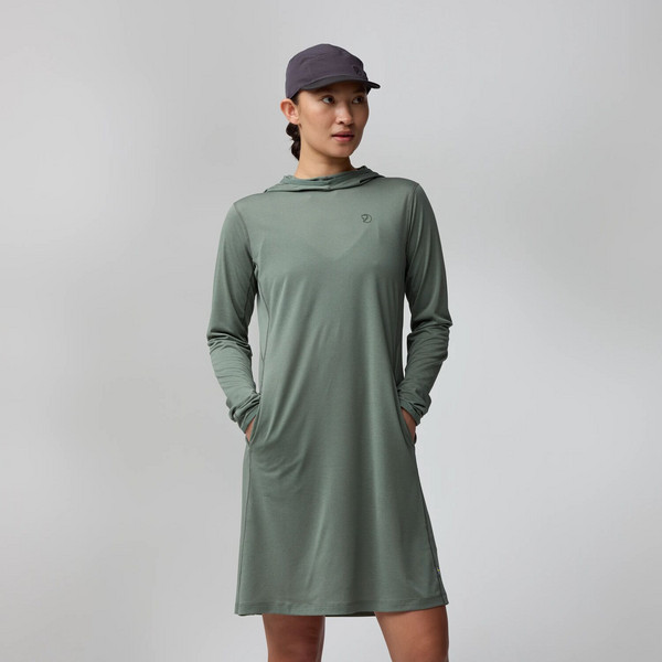 Fjällräven ABISKO SUN-HOODIE DRESS W Damen - Kleid Ansicht 7