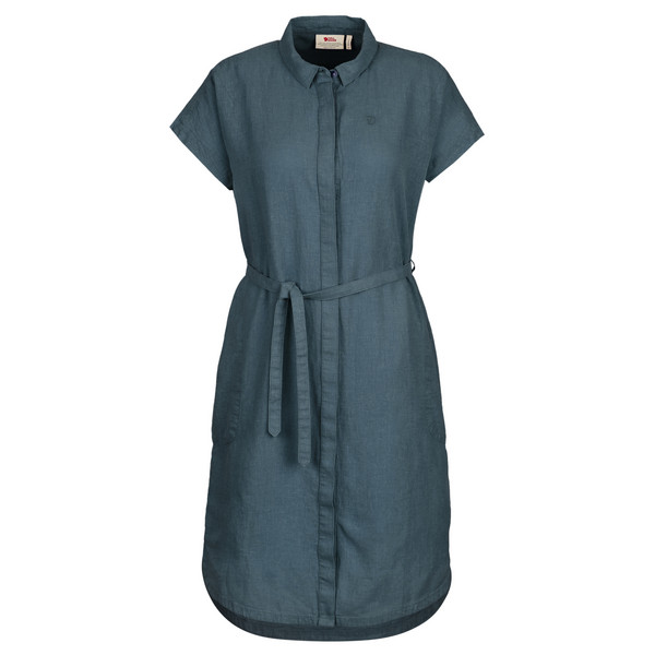 ÖVIK HEMP DRESS W Damen - Kleid-MOUNTAIN BLUE