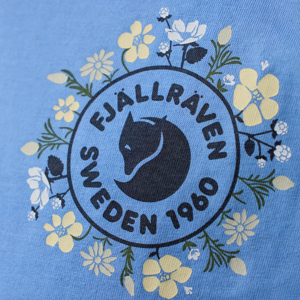Fjällräven FJÄLLBLOMSTER LOGO T-SHIRT W Damen - T-Shirt Ansicht 9