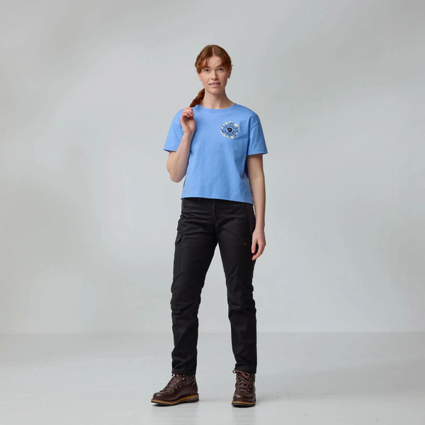 Fjällräven FJÄLLBLOMSTER LOGO T-SHIRT W Damen - T-Shirt Ansicht 7