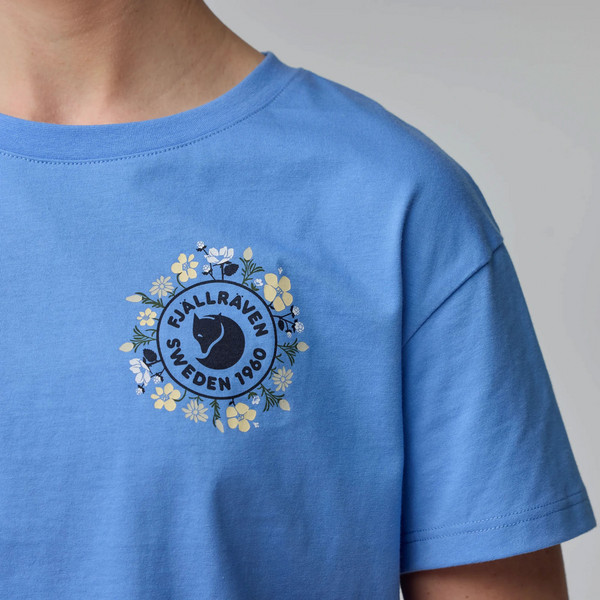 Fjällräven FJÄLLBLOMSTER LOGO T-SHIRT W Damen - T-Shirt Ansicht 8