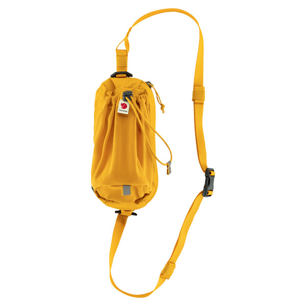 ABISKO BOTTLE POCKET Unisex - Umhängetasche-MUSTARD YELLOW